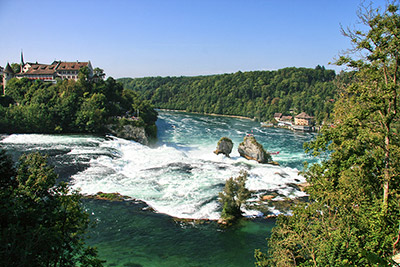 Rheinfall bei Schaffhausen/Schweiz